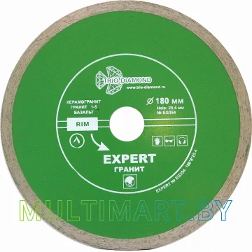 Отрезной диск алмазный Trio Diamond EG354